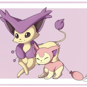 download Delcatty and Skitty by Quarbie on DeviantArt