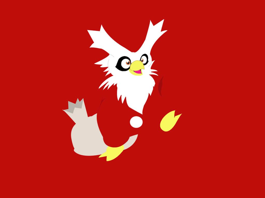 Delibird Wallpaper Red by Xebeckle-il-Ziluf on DeviantArt