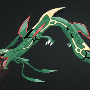 download 2880×900] My Attempt at a Rayquaza vs. Deoxys Wallpaper, I’m not the …