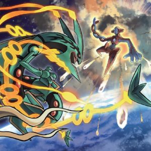 download Rayquaza vs Deoxys wallpaper by JohnnyAmezcua • ZEDGE™