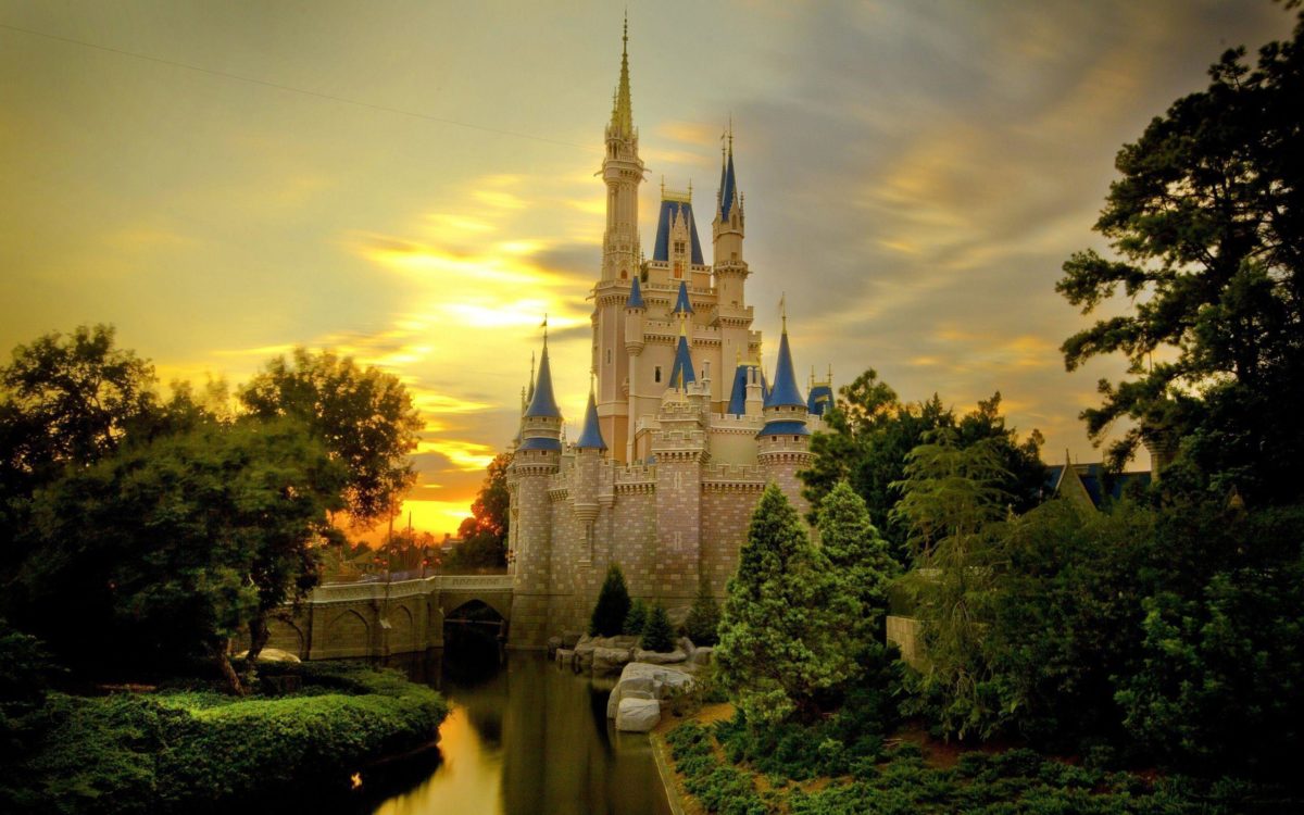 Wallpapers For > Disney Castle Background Clipart