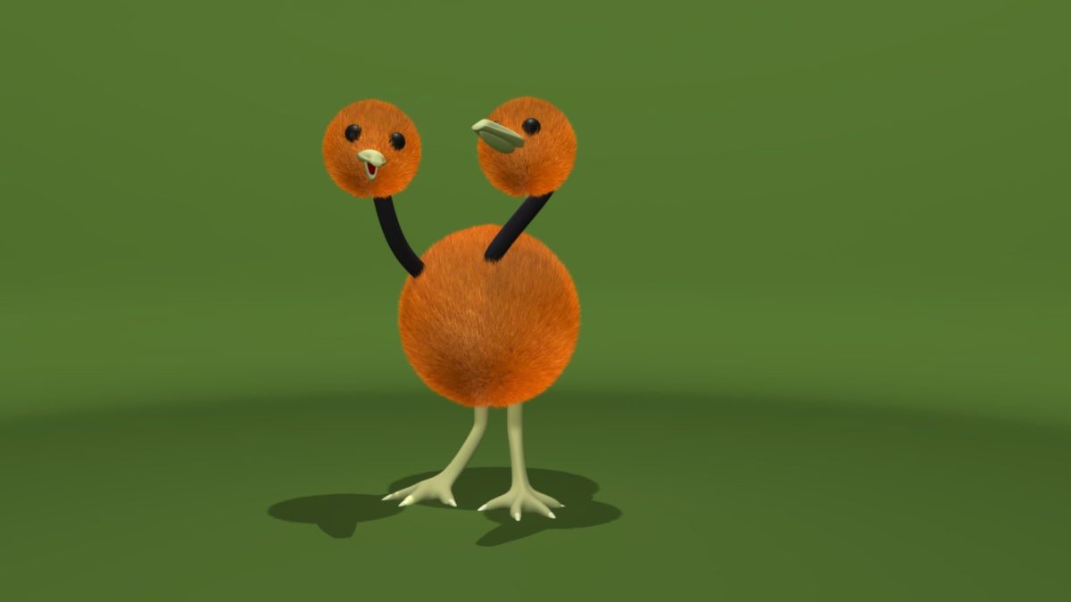 Pokemon Red and Blue: Doduo 3D Model (Speed Modeling 01) – YouTube