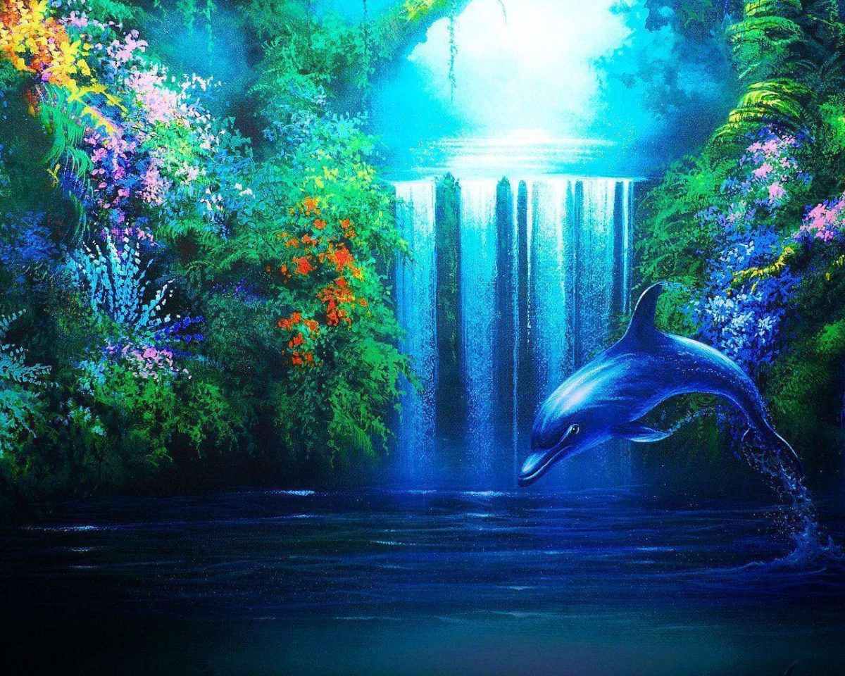 Animals For > Cute Dolphin Wallpapers