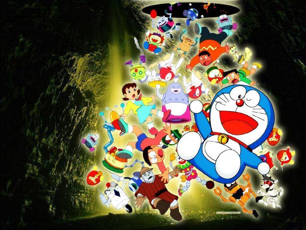 Images For > Doraemon And Friends 3d Wallpaper