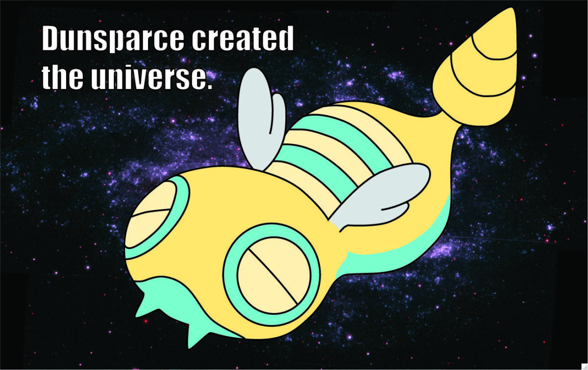 pokemon outer space dunsparce 1307×823 wallpaper High Quality …