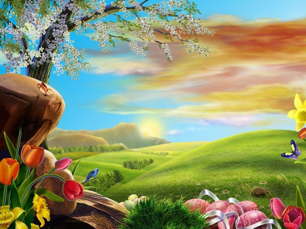 Anime Scenery for Easter Wallpapers – HD Wallpapers 16327