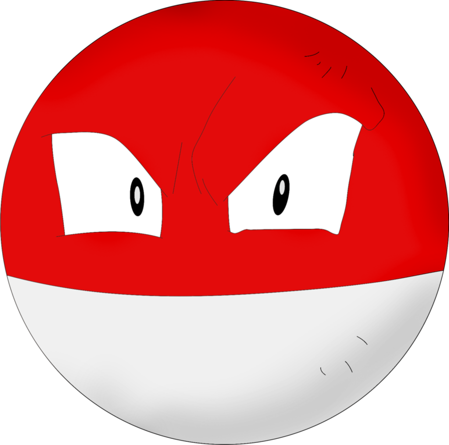 Colored Voltorb by InuKawaiiLover on DeviantArt