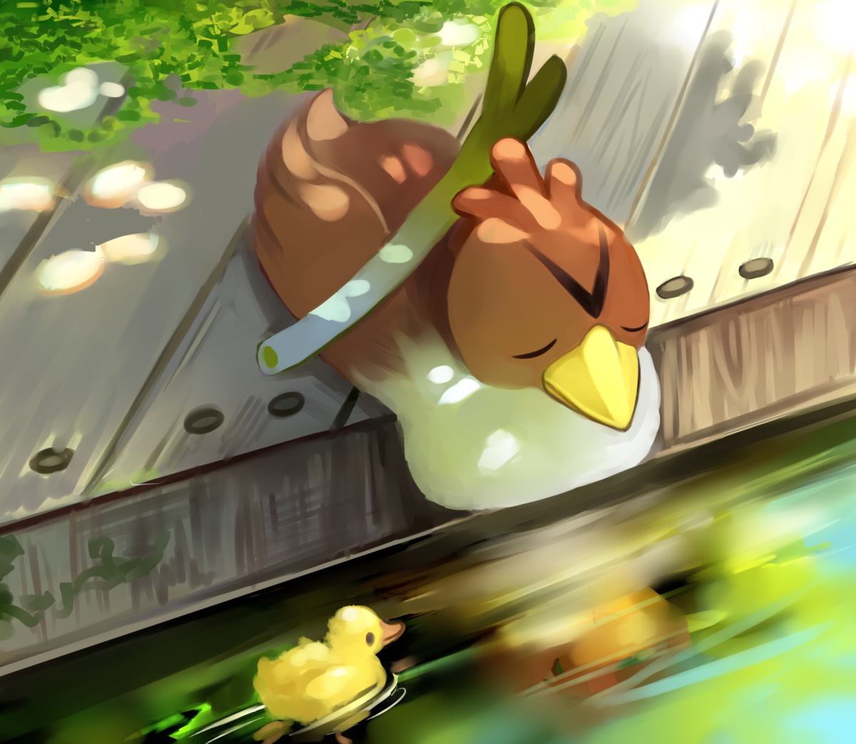 Farfetch’d – Pokémon – Image #2119671 – Zerochan Anime Image Board