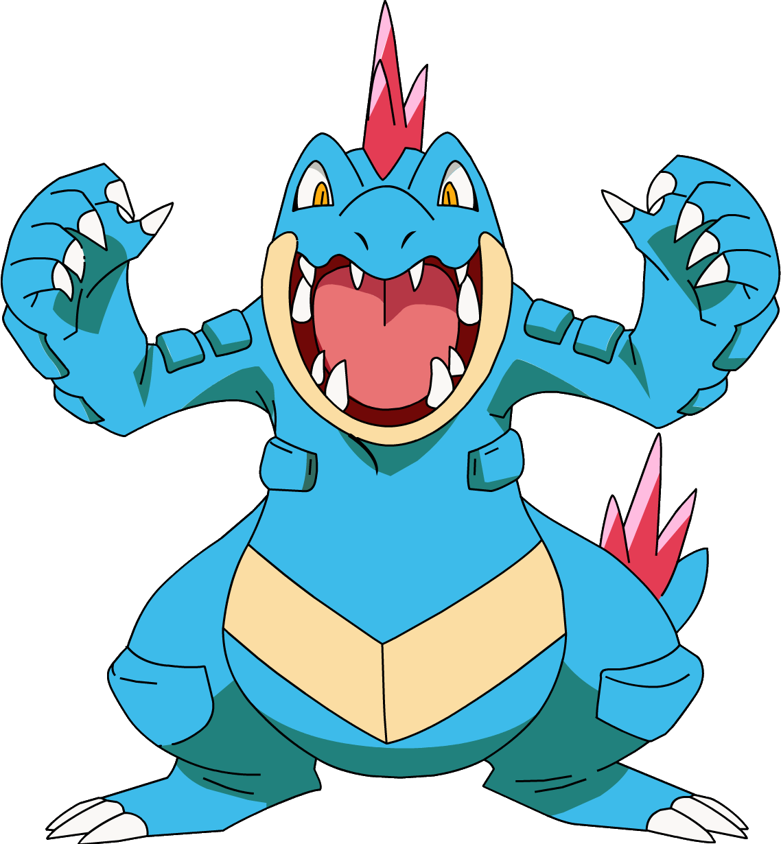 Image – 160Feraligatr OS anime 2.png | Pokémon Wiki | FANDOM …