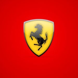 download Red Ferrari Logo Background Wallpaper Desktop #6156 Wallpaper …