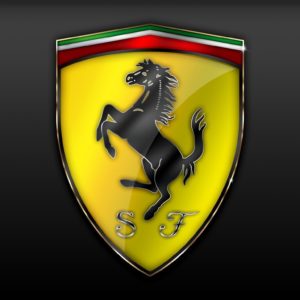 download Automotive Ferrari Logo 3D Wallpaper HD #8858 Wallpaper | WallGoo.