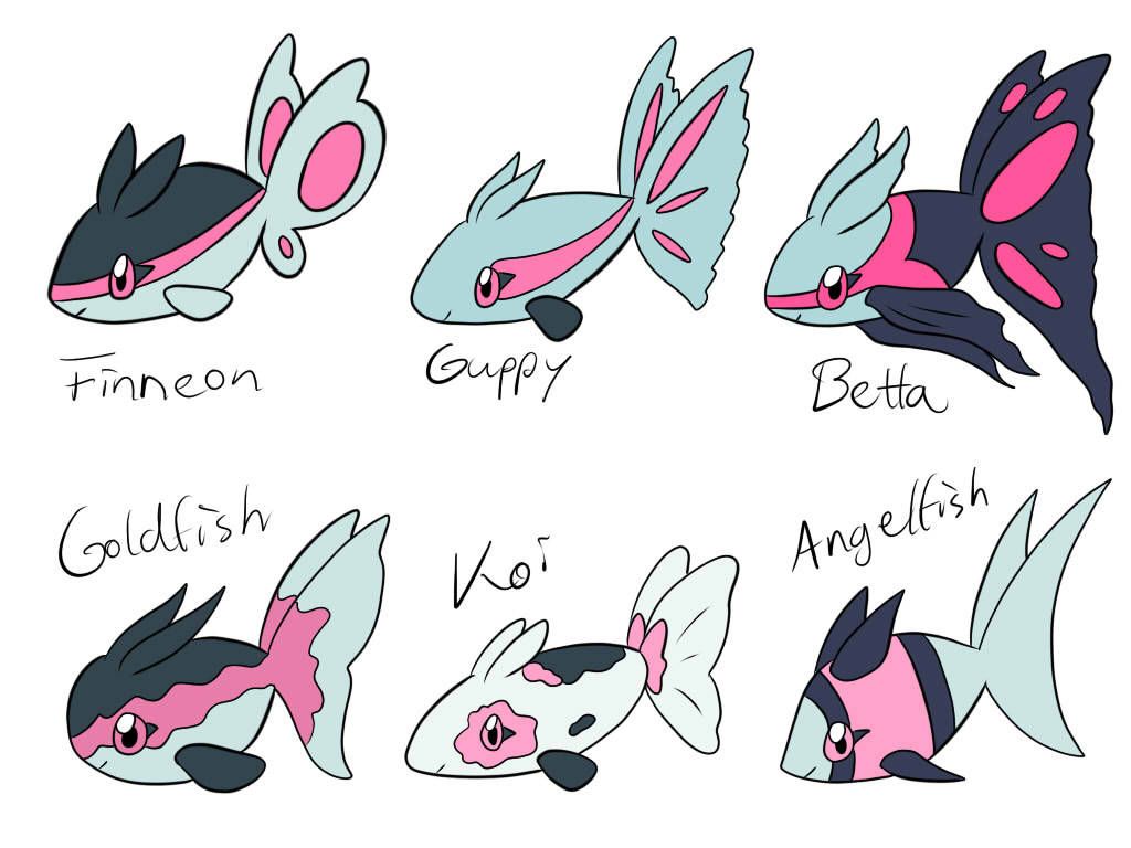 Pokemon-variations — randomfluffybird: I just wanted to make a betta…