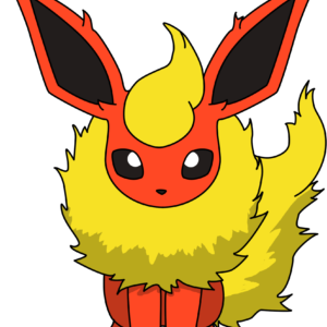 download Flareon Sitting PNG by ProteusIII.deviantart.com on @DeviantArt …