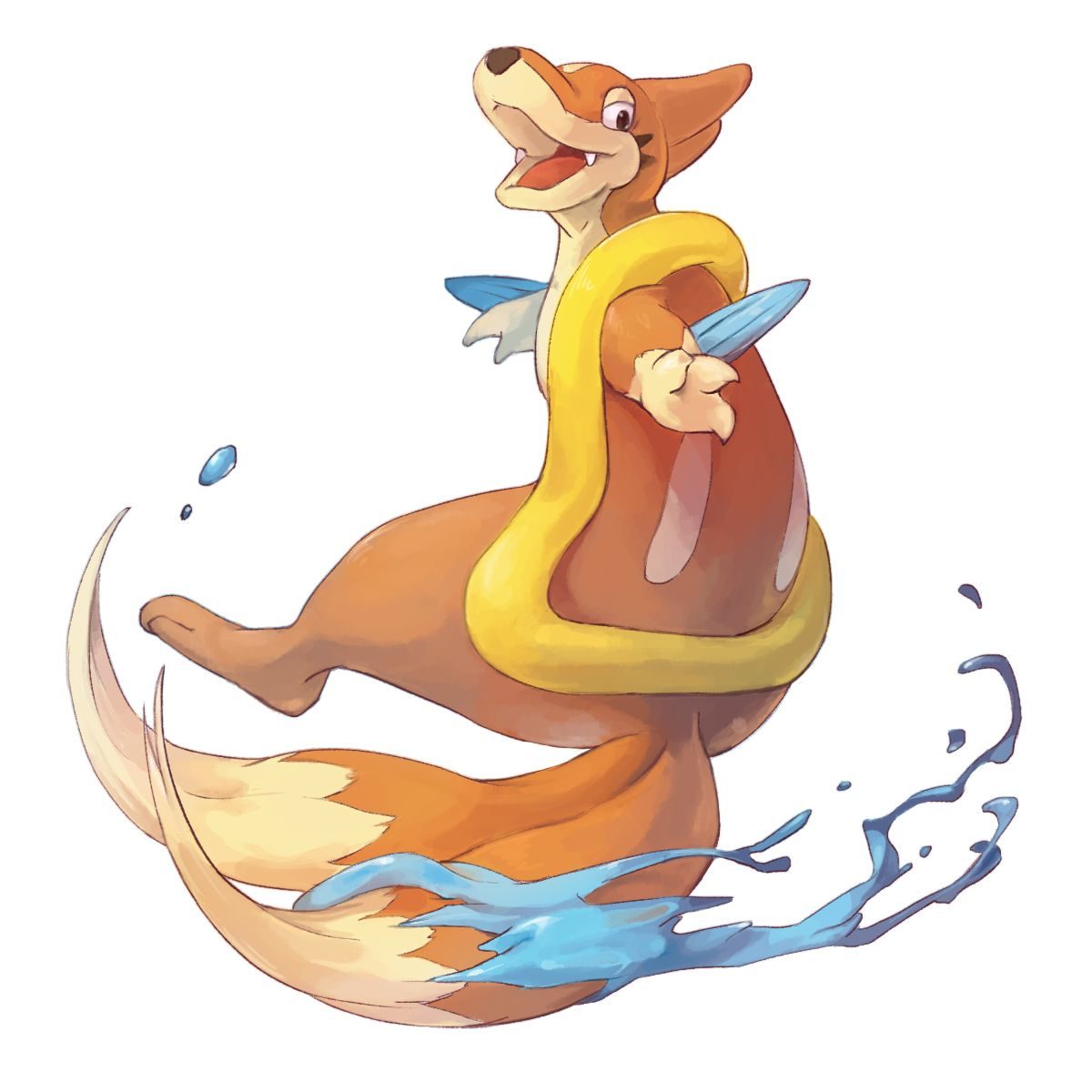 Pokémon – 419 Floatzel art by ポリアクリラ (Pixiv) | Pokémon …