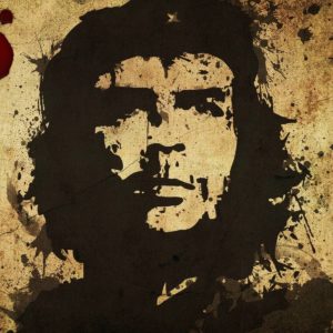 download Che Guevara Splatter Design Free Stock Photo and Wallpaper