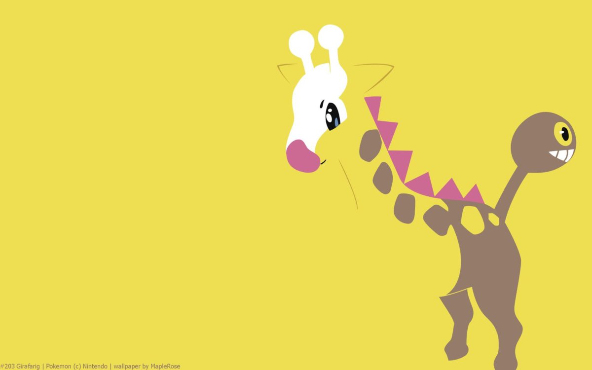 Girafarig Pokemon HD Wallpapers – Free HD wallpapers, Iphone …