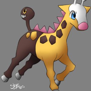 download Pokemon Girafarig by x-Skye-x on DeviantArt