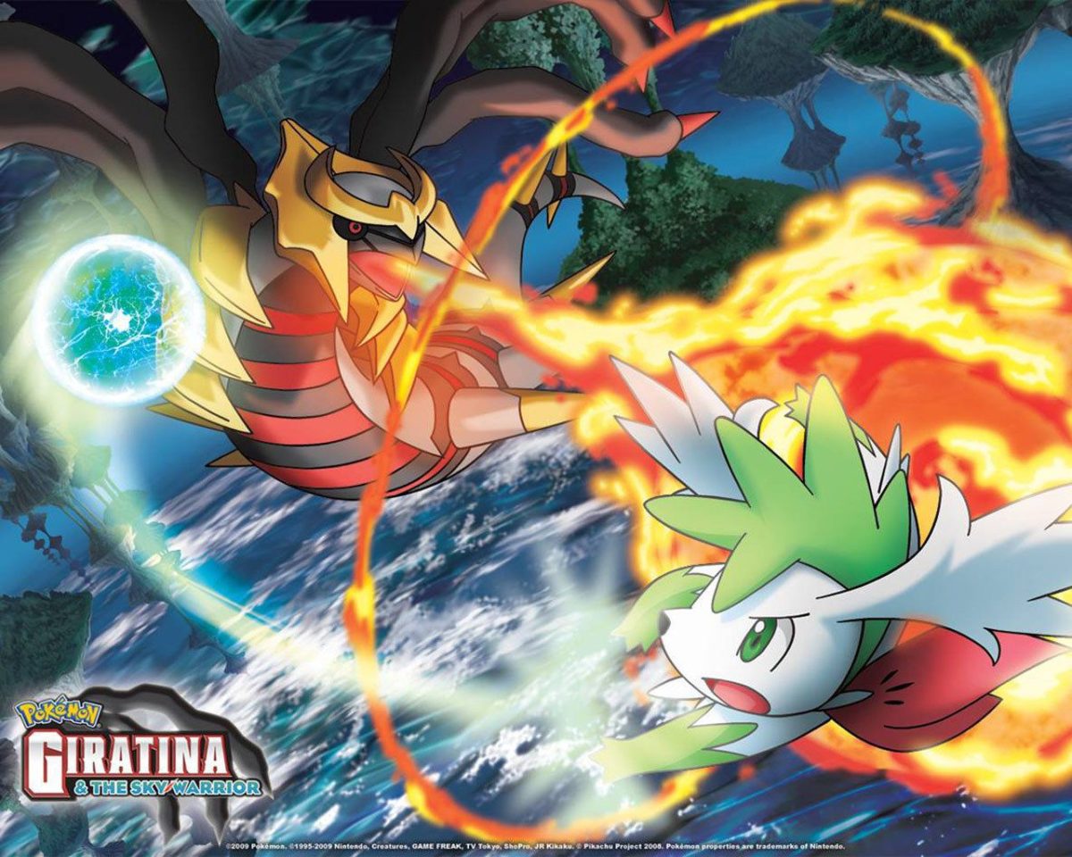 Pokémon images Sky Shaymin and Giratina HD wallpaper and background …