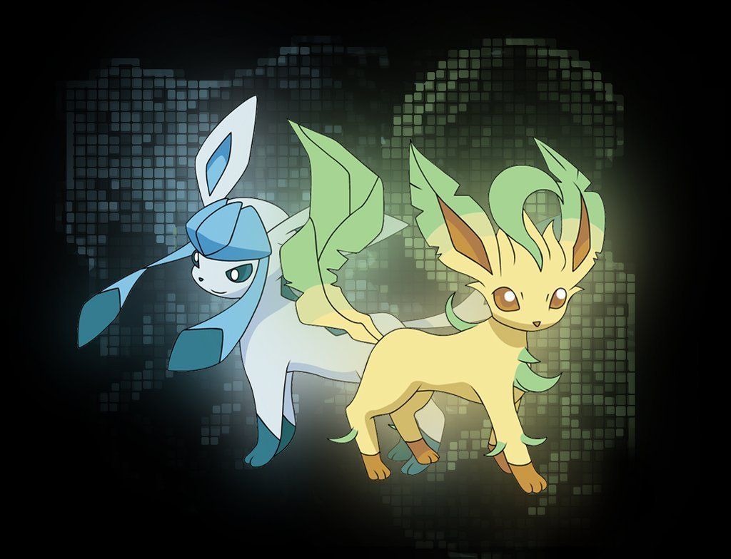 Pokémon Photo: leafeon and glaceon | Pokemon | Pinterest | Pokémon …