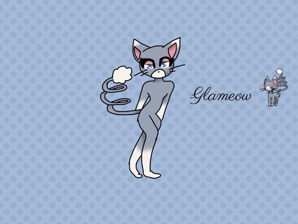 Glameow Drawing by wolfpup-the-furry on DeviantArt