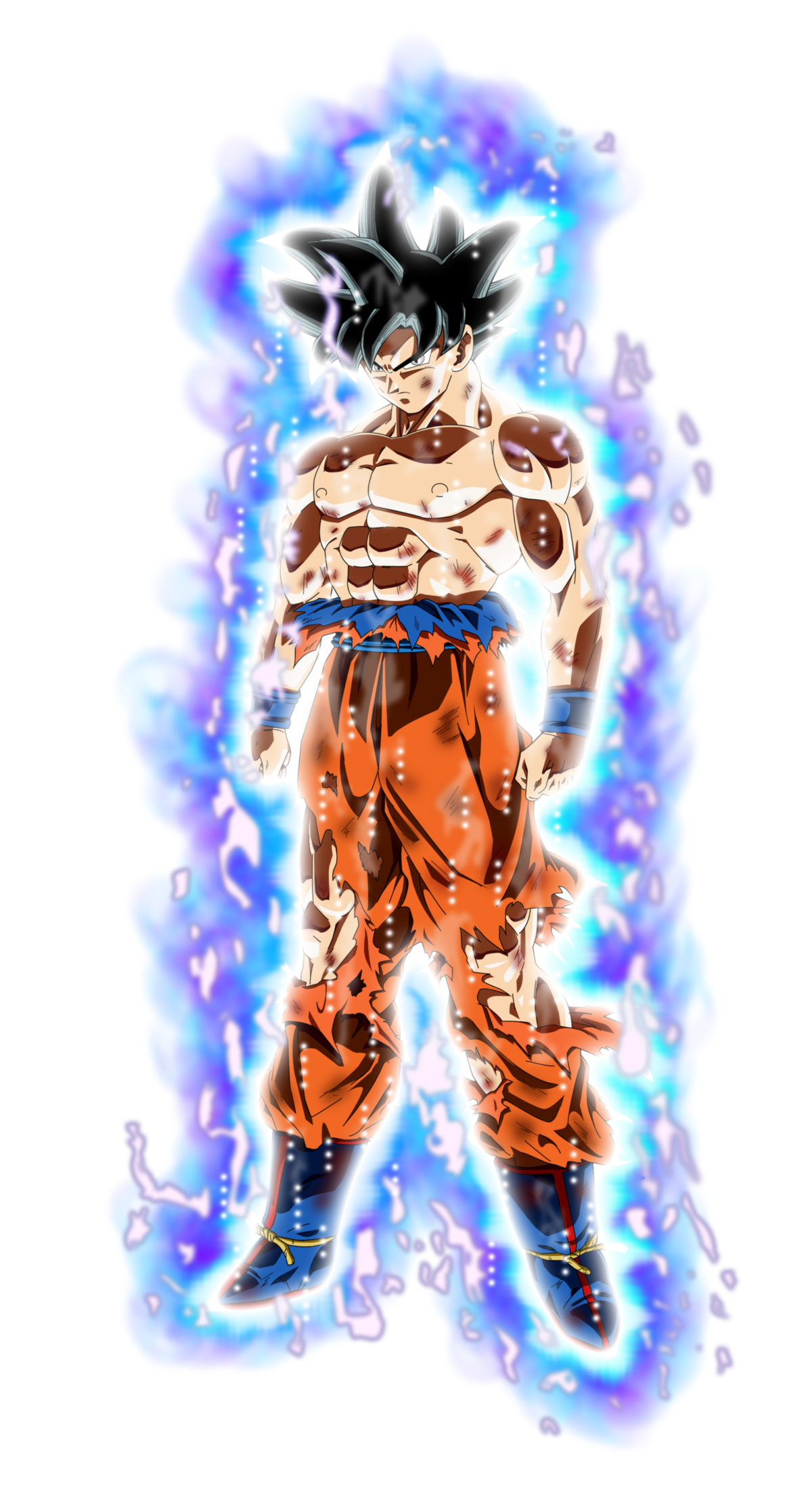 Goku Ultra Instinct Aura by BenJ-san on DeviantArt