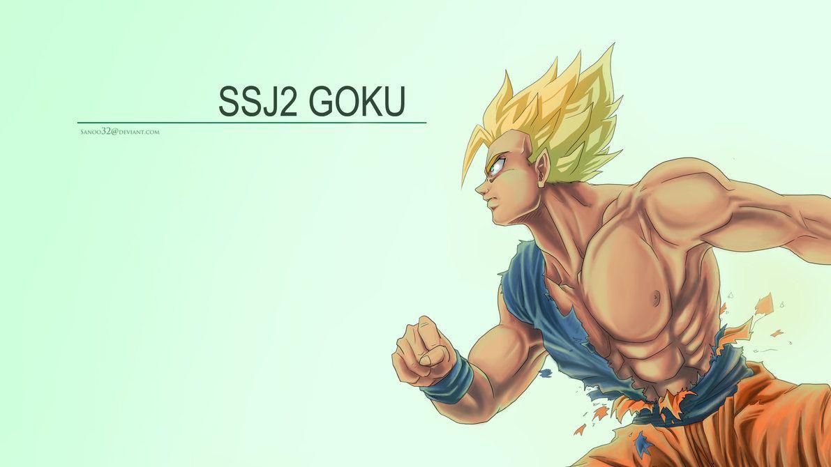 SSJ2 Goku Wallpaper by Sanoo32 on DeviantArt