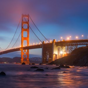 download The Golden Gate Bridge View from Marshall Beach widescreen …
