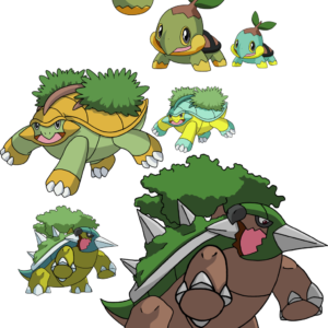 download 387, 388 and 389 – Turtwig Evolutionary Family by Tails19950 on …