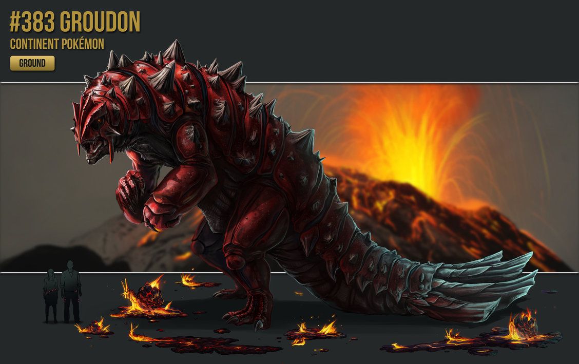 383 – Groudon by catandcrown on DeviantArt