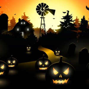 download Scary Halloween Wallpaper – Dr. Odd