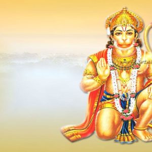download hanuman wallpaper, Hindu wallpaper, Lord Hanuman blessing, orange …
