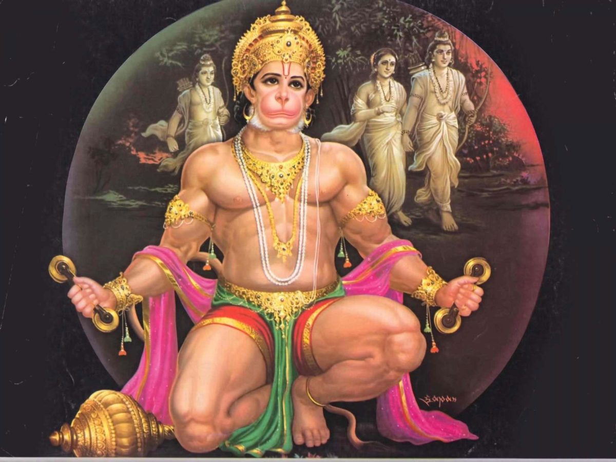 Free download desktop Lord Hanuman HD wallpaper, photos & images