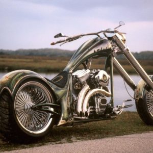 download Cool Harley Davidson Chopper Exclusive HD Wallpapers #