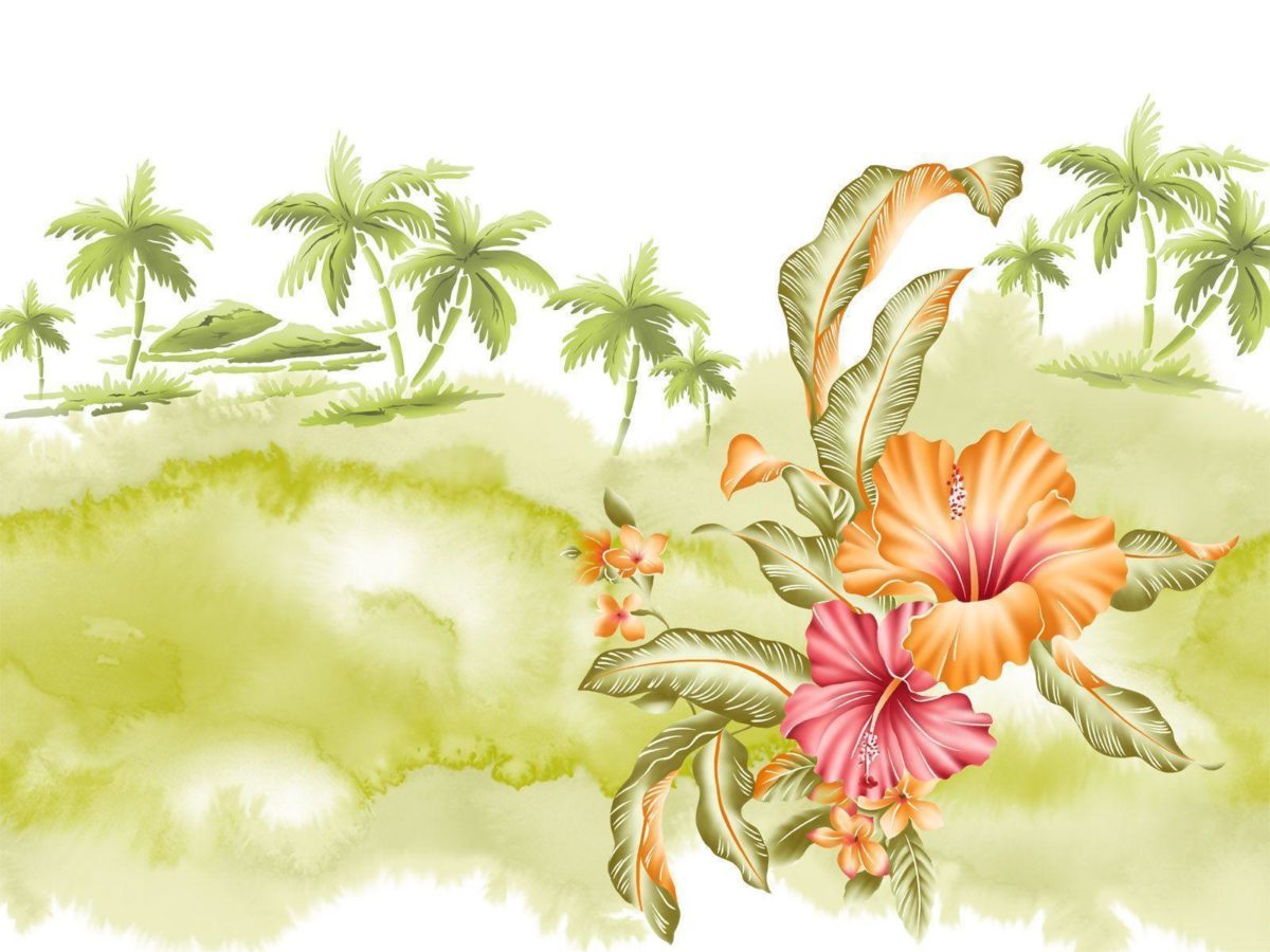 Wallpapers For > Hawaiian Flower Desktop Wallpaper