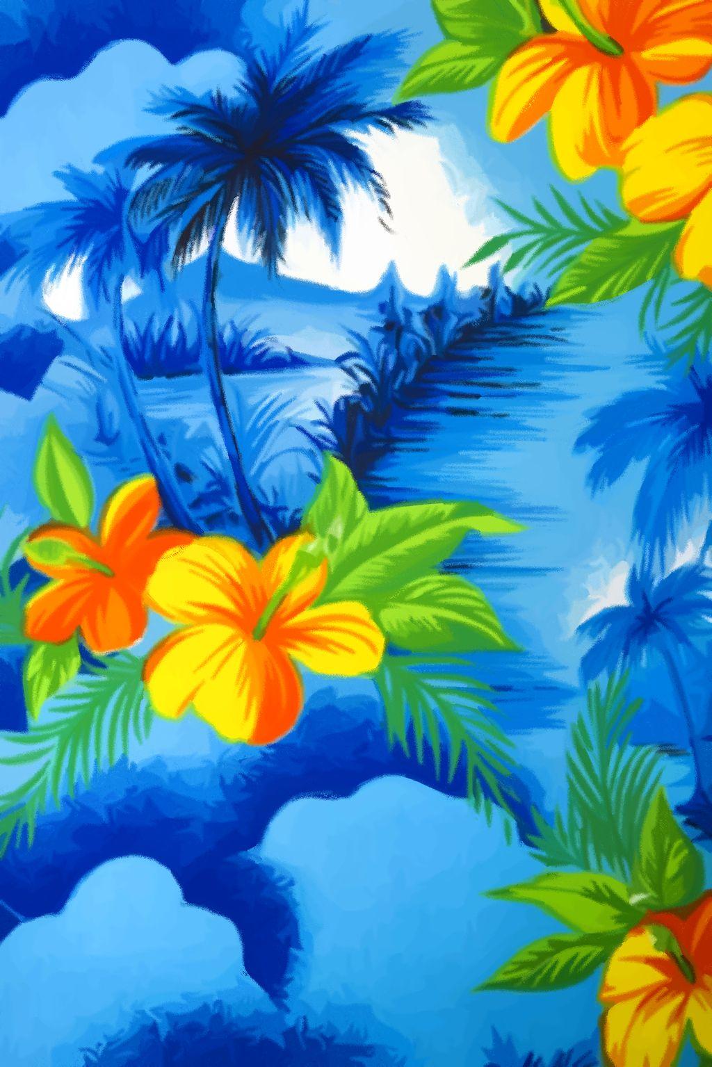 Hawaiian Flowers Wallpaper Backgrounds – WallpaperSafari