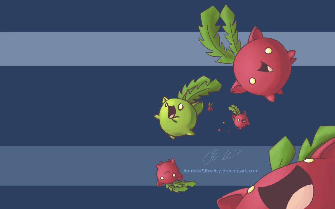 Hoppip Wallpaper by AnimeVSReality on DeviantArt