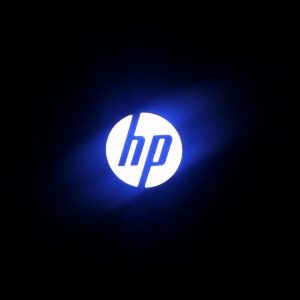 download HP Glowing logo wallpaper hd | HD Wallpapers | Desktop Wallpapers