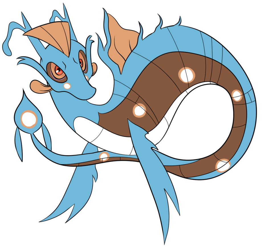 Scirpus the kingdra dragalge huntail by Featherkissed on DeviantArt