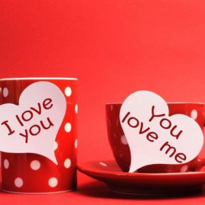 download Cups Hearts Inscriptions I Love You You Love Me HD Wallpaper …