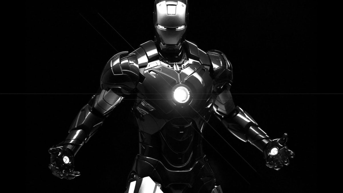Iron Man Black And White Wallpapers (52+)
