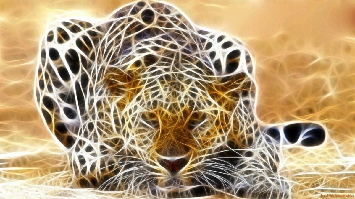 Jaguar 3D Render Fantasy wallpapers | Freshwallpapers