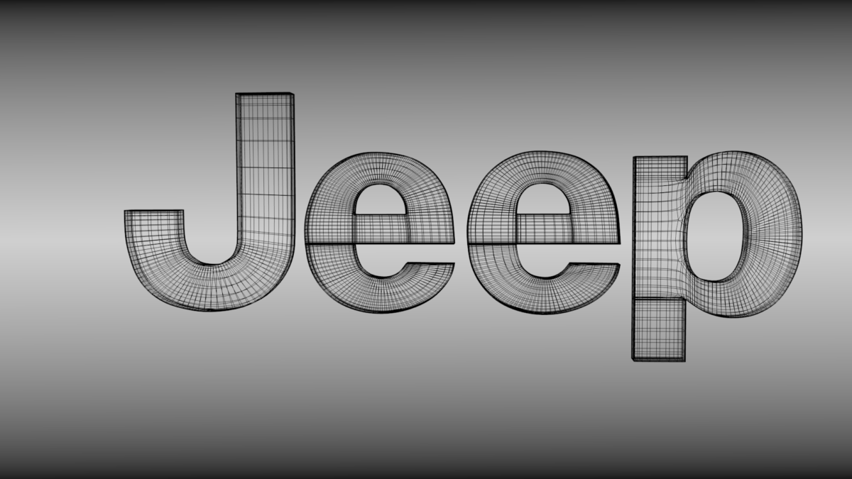 Jeep logo 3D Model .obj .blend – CGTrader.