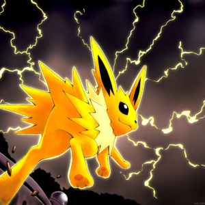download pokemon video games storm anime jolteon lighting jump game …
