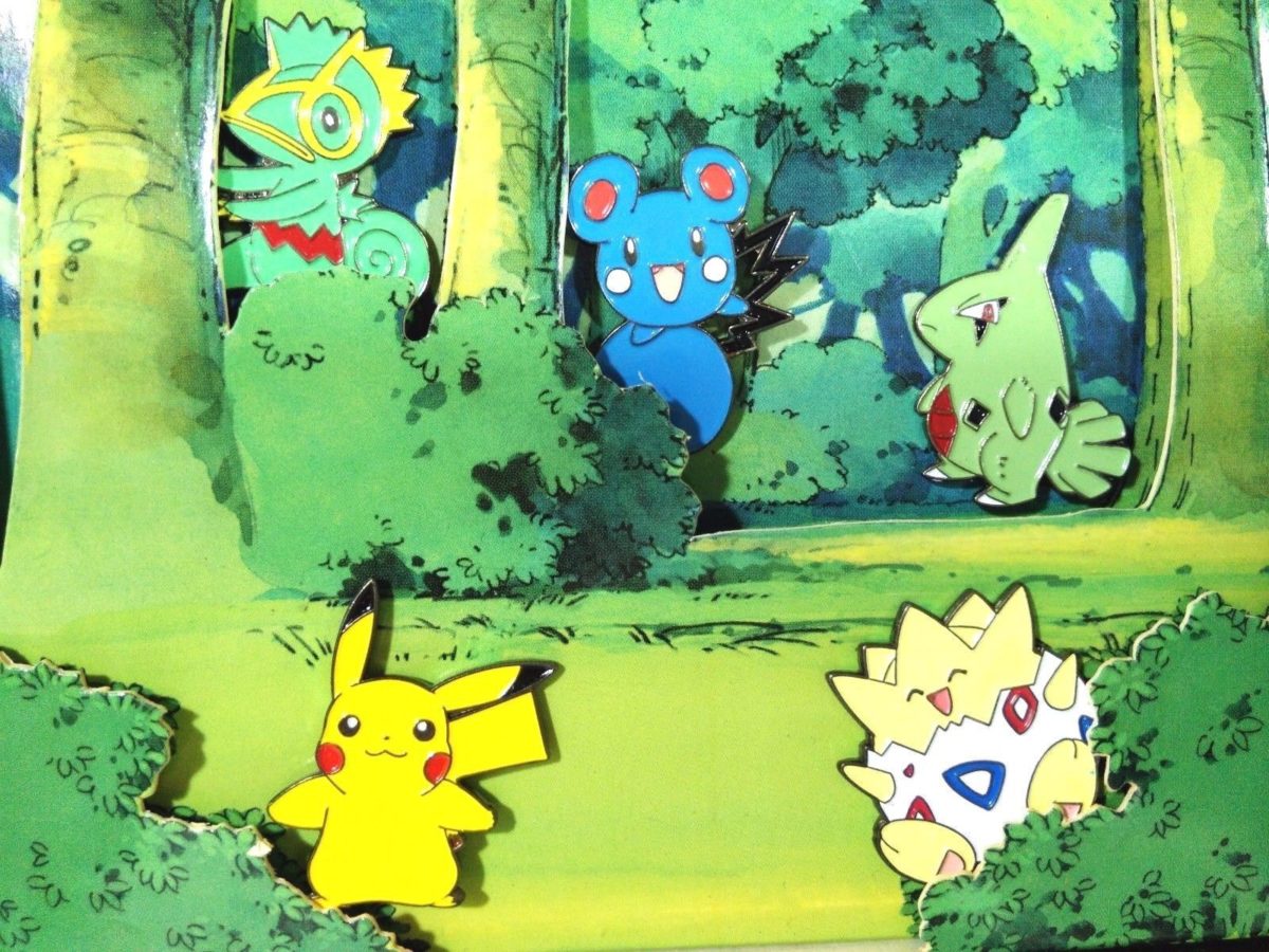 Kecleon Pikachu Larvitar Togepi Azurill Pokemon Pin Badge Lapel …