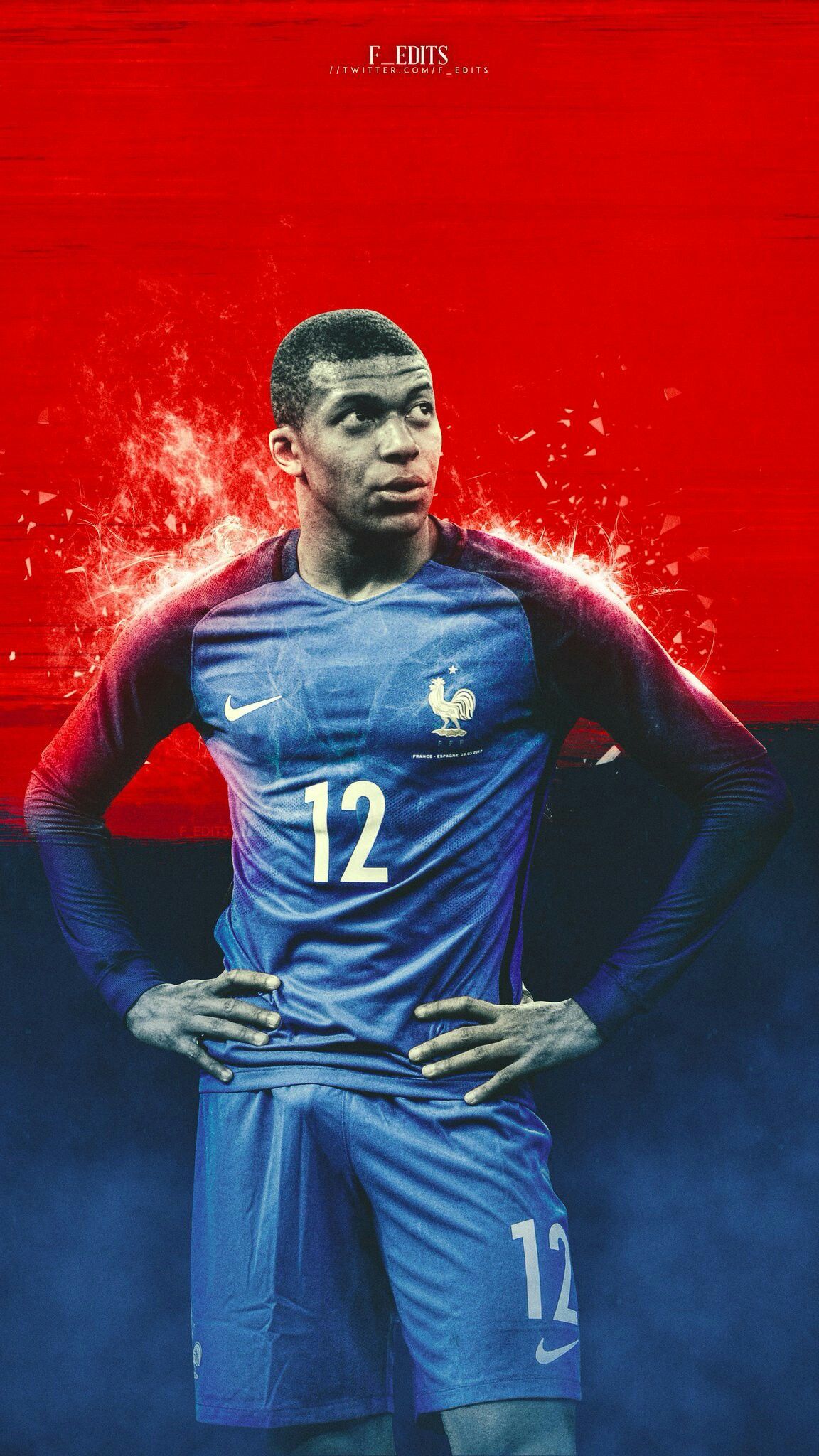 33 Kylian Mbappe France Wallpapers