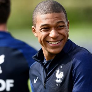 download Download wallpapers Kylian Mbappe, 4k, portrait, smile, French …