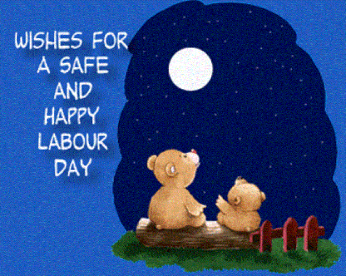 Beautiful Labor Day Wishes Teddy Wallpaper | Coloring