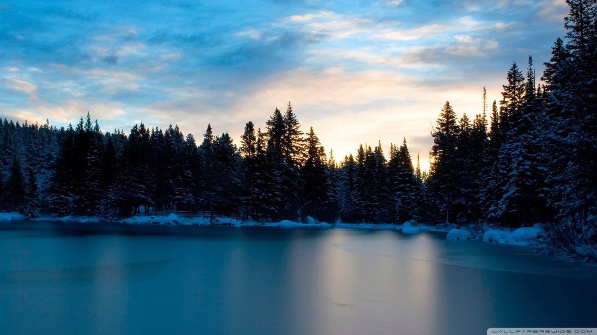 Frozen Lake HD desktop wallpaper : Widescreen : High Definition …