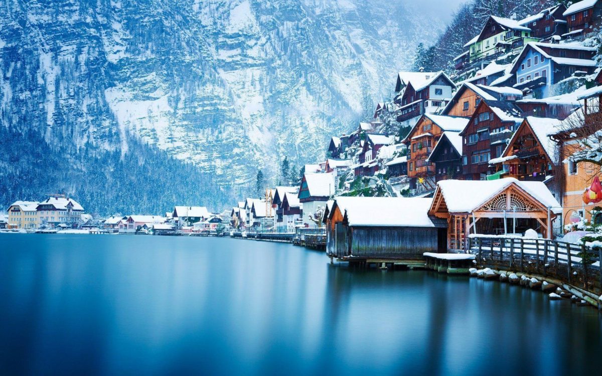 Hallstatt lake wallpaper HD background download desktop • iPhones …