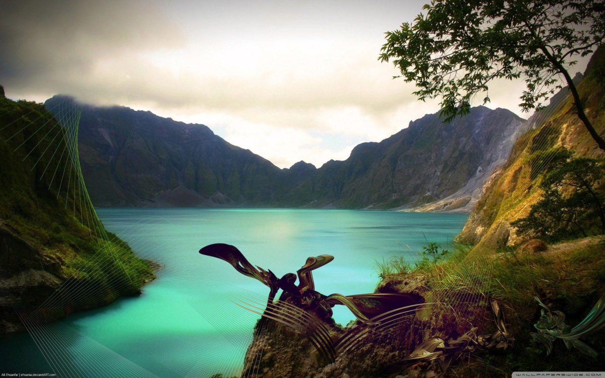 Mountain Lake HD desktop wallpaper : High Definition : Fullscreen …